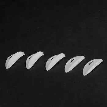 Белые силиконовые ролики Onrial для процедуры ламинирования 5 пар inna