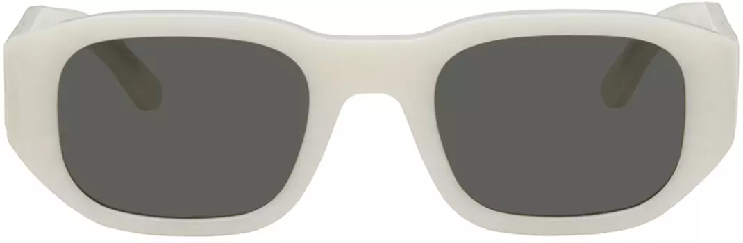 Белые солнцезащитные очки Victim Thierry Lasry