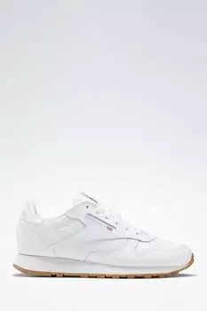 Белые спортивные кроссовки для мальчика из классической кожи кроссовки Reebok, белый