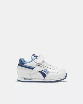 Белые спортивные кроссовки для мальчика на застежке-липучке Reebok, белый