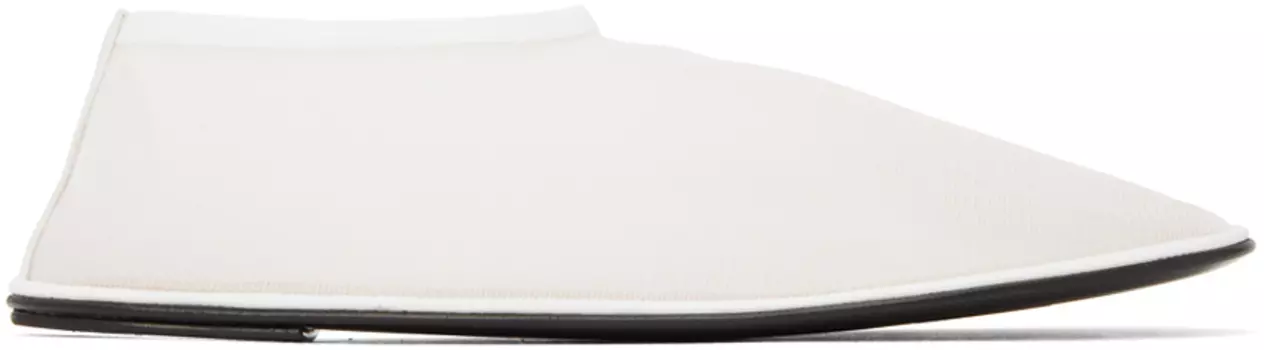 Белые тапочки-носки The Row