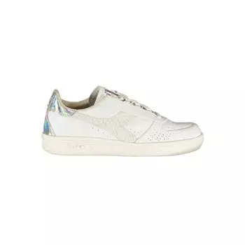 Белые тканевые кроссовки Diadora, белый