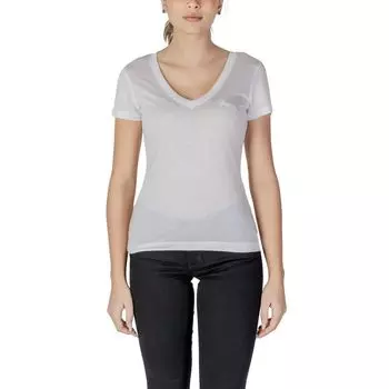 Белые топ и футболка из лиоцелла GUESS