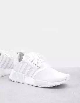 Белые тройные кроссовки adidas Originals NMD