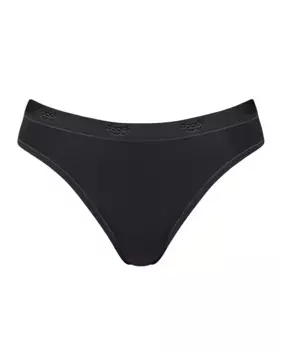 Белые трусики Sloggi, черный
