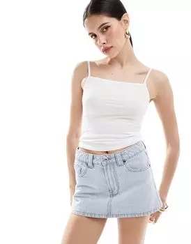 Белые узкие майки ASOS DESIGN