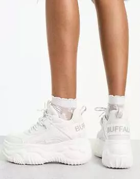 Белые веганские кроссовки Buffalo