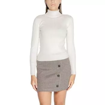 Белые вискозные топ и футболка Jacqueline de Yong