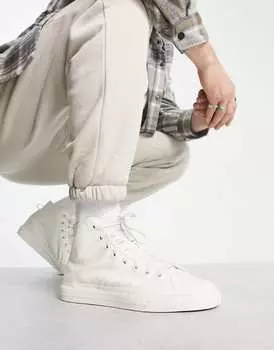 Белые высокие кроссовки adidas Originals Nizza RF