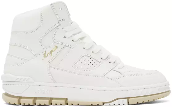 Белые высокие кроссовки Axel Arigato