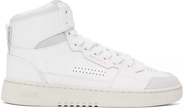 Белые высокие кроссовки Dice Axel Arigato