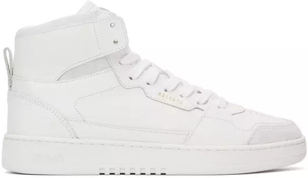 Белые высокие кроссовки Dice Axel Arigato