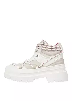 Белые женские ботинки Tommy Hilfiger