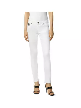 Белые женские брюки Versace Jeans