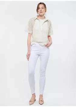 Белые женские джинсовые брюки скинни TESS White Gold M100328-81360 Mavi, белый
