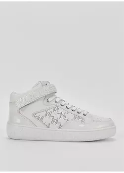 Белые женские кожаные кроссовки KL61056 Karl Lagerfeld, белый