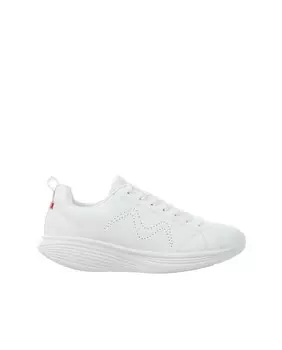 Белые женские кожаные кроссовки на шнурках MBT Comfort Mbt, белый