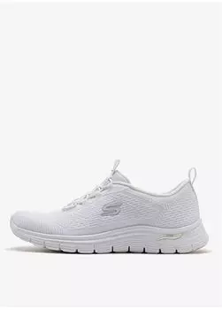 Белые женские кроссовки 104377 WHT Skechers, белый