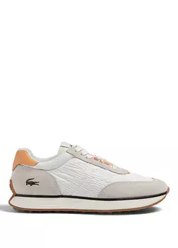 Белые женские кроссовки l-spin Lacoste