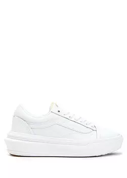 Белые женские кроссовки old skool overt cc Vans