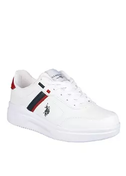 Белые женские кроссовки U.S. Polo Assn.
