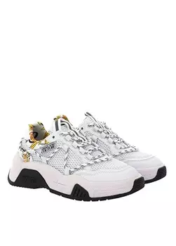 Белые женские кроссовки Versace Jeans Couture