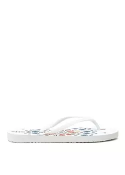 Белые женские пляжные тапочки Desigual