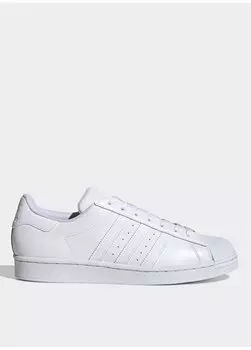 Белые женские повседневные кроссовки EG4960 SUPERSTAR 50 adidas, белый