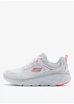 Белые женские прогулочные кроссовки 150093 WMLT D'lux WALKER 2.0-DAISY Skechers, белый