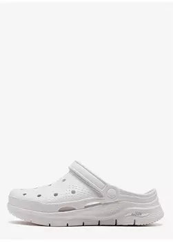 Белые женские сандалии Skechers