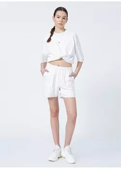 Белые женские шорты Black On Black