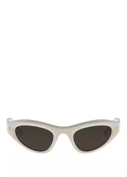 Белые женские солнцезащитные очки burcu esmersoy x hermossa hm 1593 c 5 cat eye Hermossa