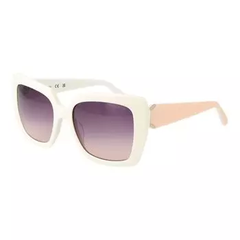 Белые женские солнцезащитные очки Guess, White