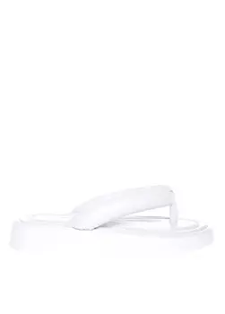 Белые женские тапочки Aeropostale