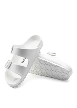 Белые женские тапочки Birkenstock