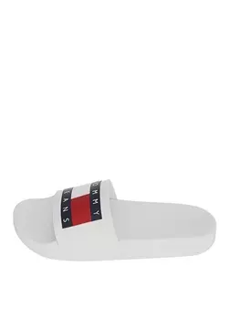 Белые женские тапочки Tommy Hilfiger