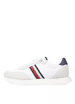 Белые женские замшевые кроссовки FW0FW07831YBS Tommy Hilfiger, белый