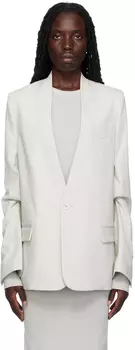 Белый блейзер Ann Demeulemeester Willeke