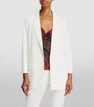 Белый блейзер с длинными рукавами Aleida All Saints