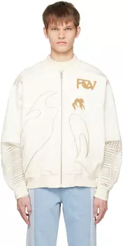 Белый бомбер Phoenix Feng Chen Wang