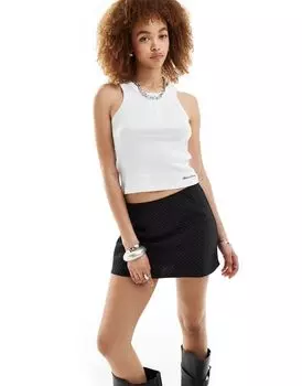 Белый джинсовый жилет на пуговицах Reclaimed Vintage