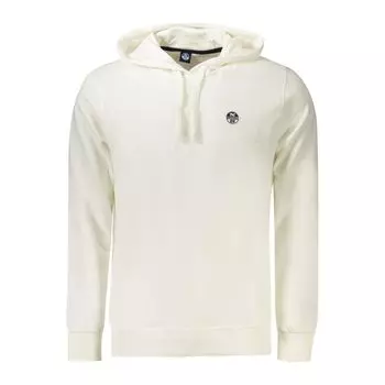 Белый хлопковый мужской свитер North Sails