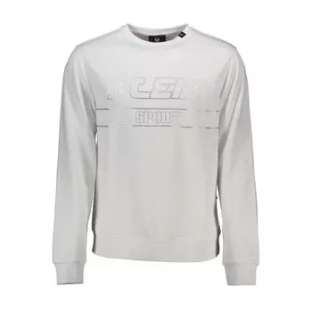 Белый хлопковый мужской свитер Plein Sport, White