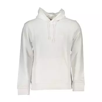 Белый хлопковый свитер Hugo Boss