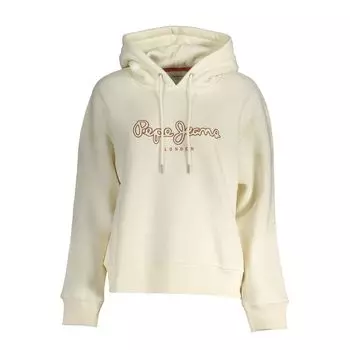 Белый хлопковый свитер Pepe Jeans