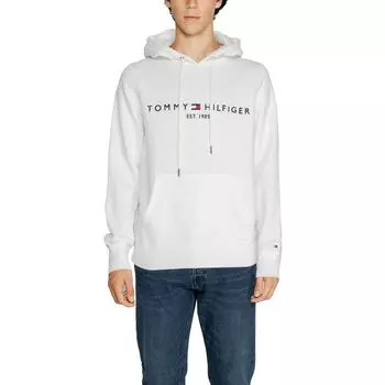 Белый хлопковый свитер Tommy Hilfiger