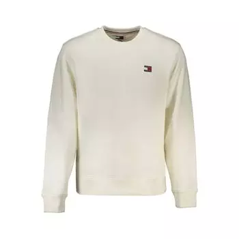 Белый хлопковый свитер Tommy Hilfiger