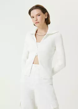 Белый кардиган Academia