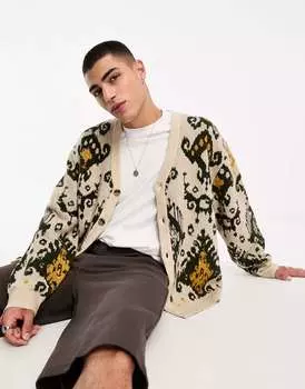 Белый кардиган Carhartt WIP baru