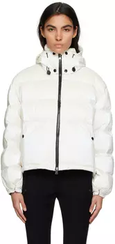 Белый - Короткий пуховик Moselotte Moncler